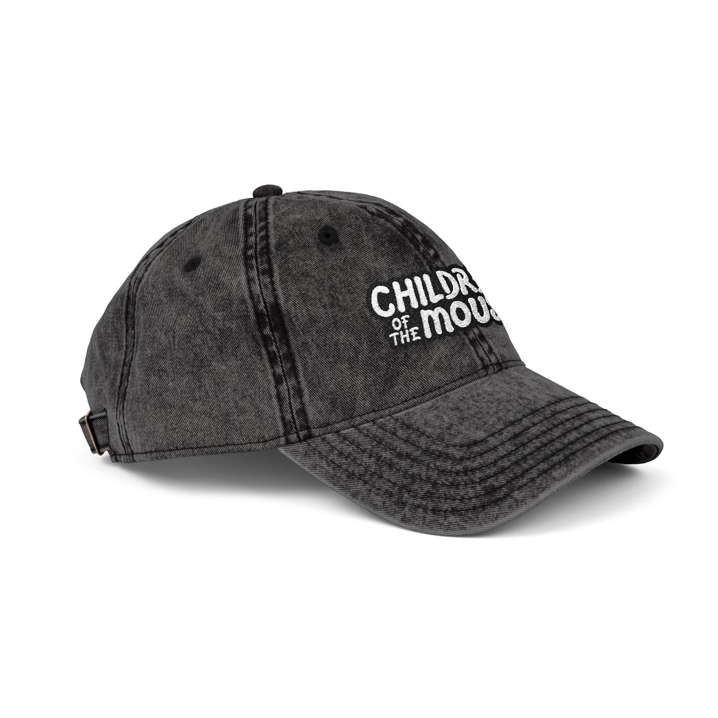 Children of the Mouse Embroidered Vintage Baseball Cap