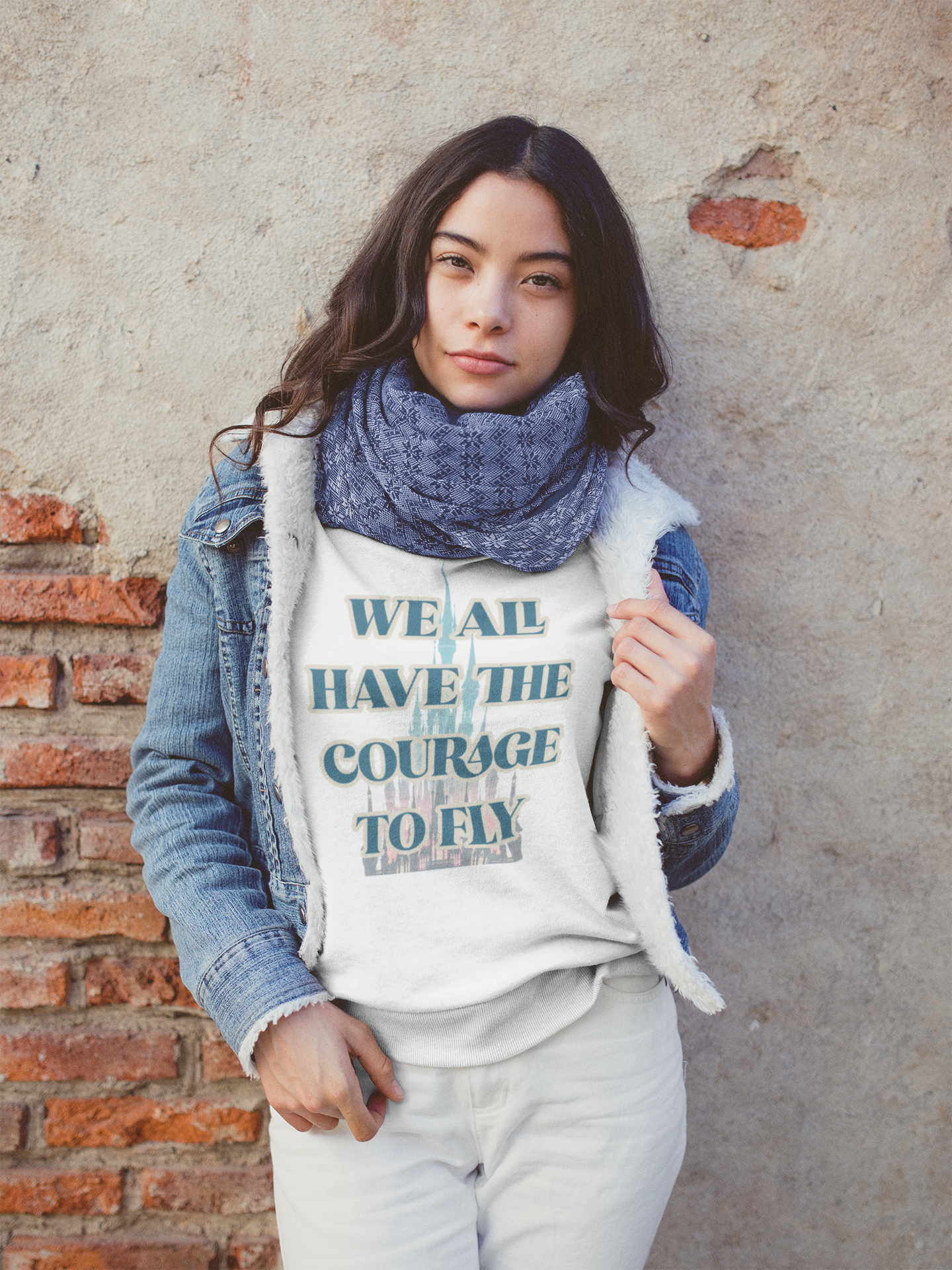 Courage to Fly Crewneck Sweatshirt