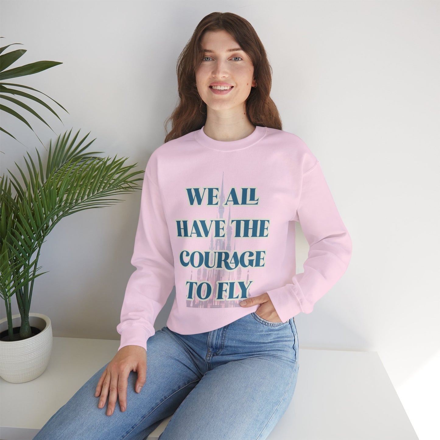 Courage to Fly Crewneck Sweatshirt